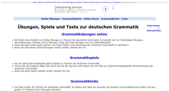Desktop Screenshot of grammatiktraining.de