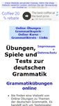 Mobile Screenshot of grammatiktraining.de